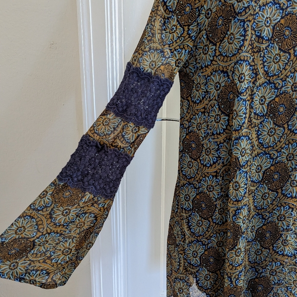 Volcom Blue Floral Making Magic Dress - Picture 2 of 5